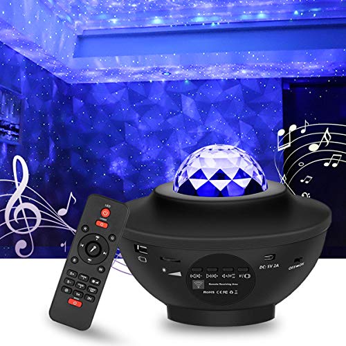 Ambience – Galaxy & Star Projector with Speaker